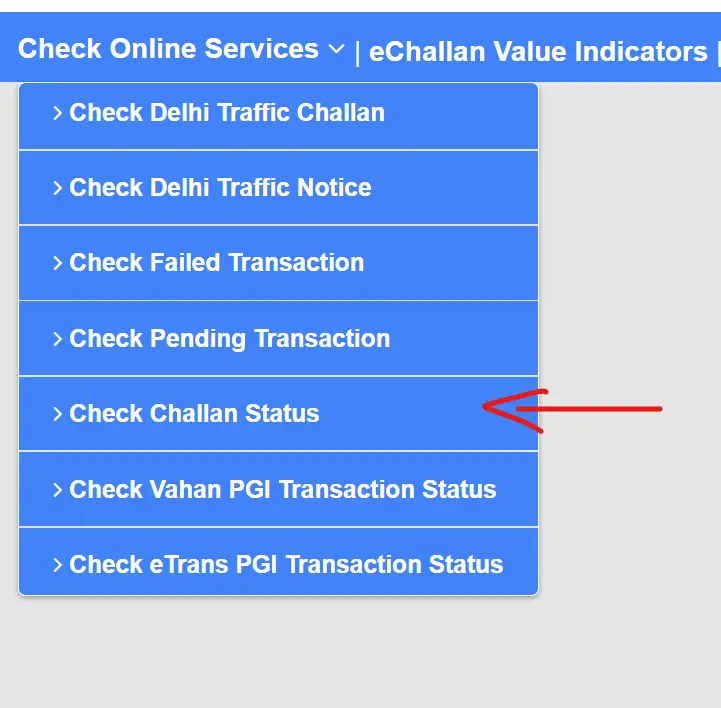 Challan Status